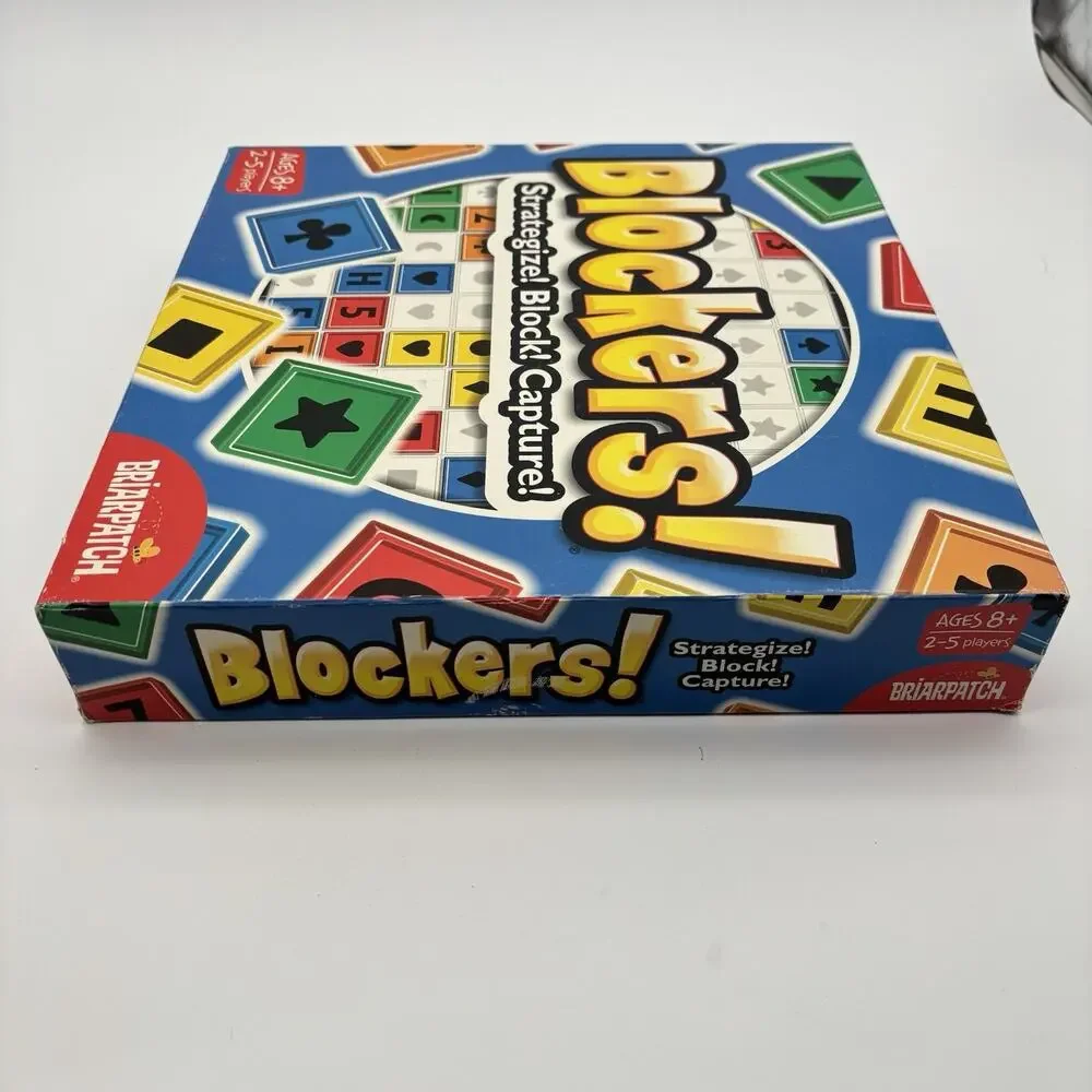 BLOCKERS Board Game by Briarpatch 2010. Complete. Very Good Condition.